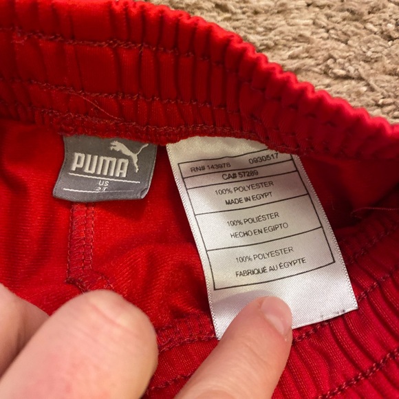 Puma Red Boys Tracksuit matching set - Picture 3 of 6